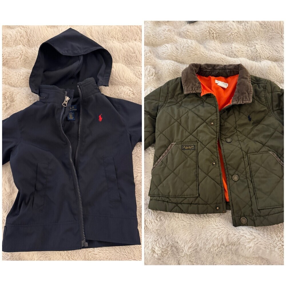2 Ralph Lauren light jackets 2T